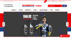 Desktop Screenshot of dismoto.com.br